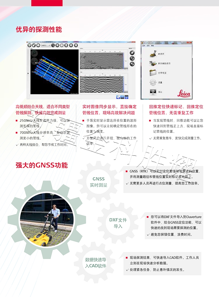 徠卡管線探地雷達DS2000-2